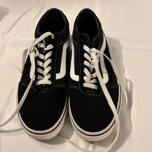 Vans Black and White Men's Sneakers